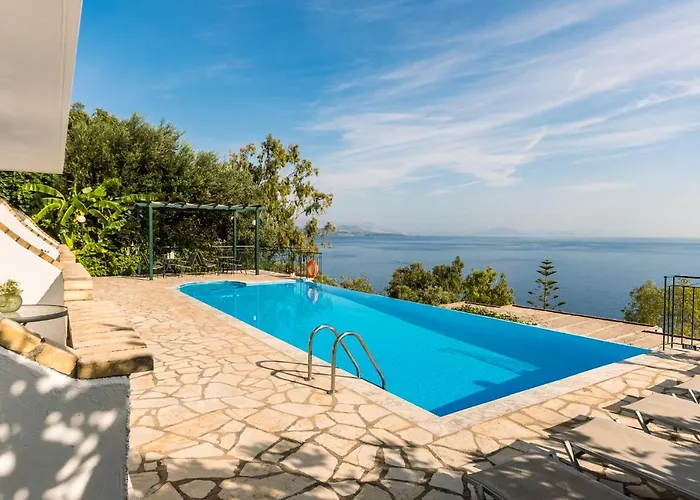 Four-bedroom Eleni By Konnect, With Private Pool & Stunning Seaview * Barbati